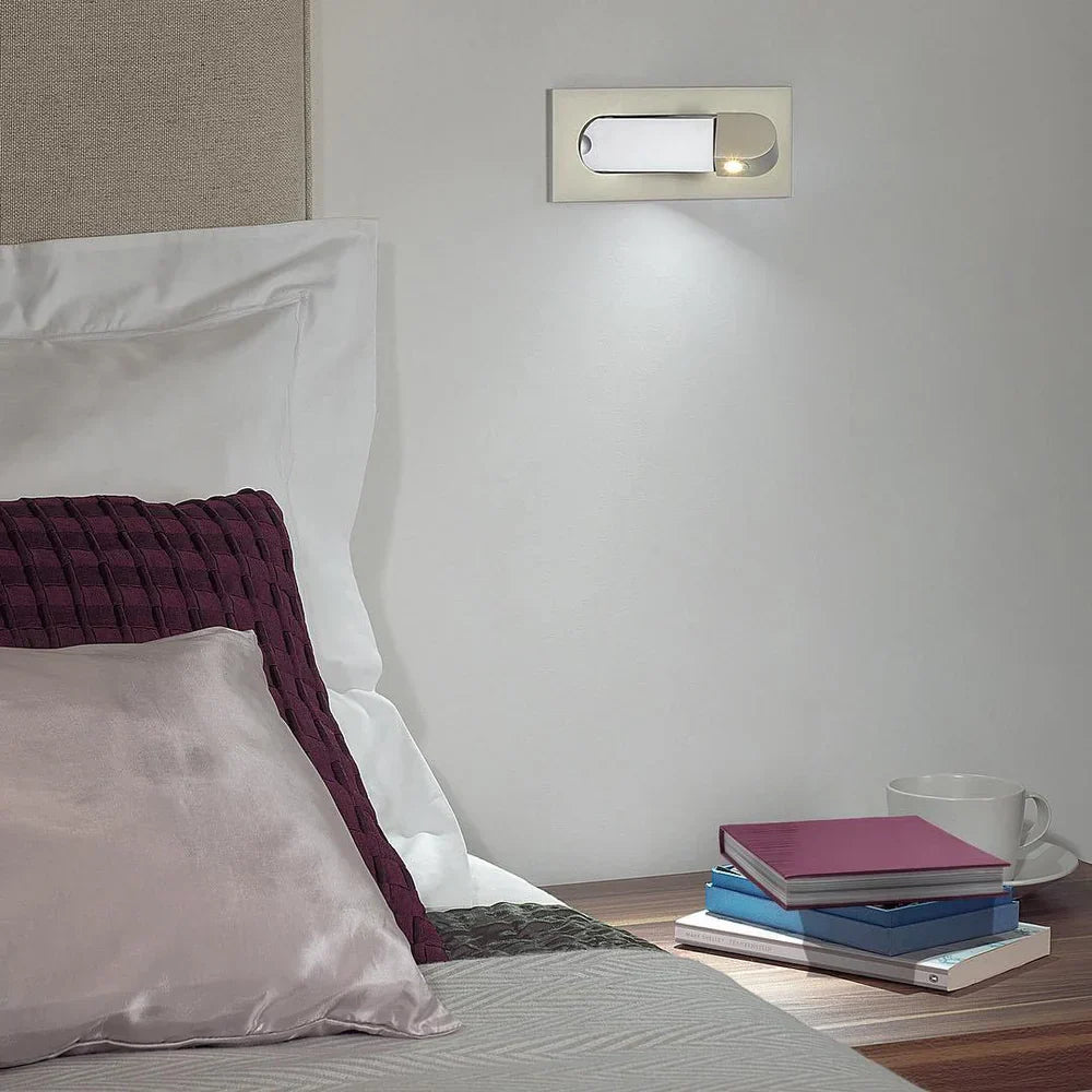 Modern Adjustable LED Wall Light for Reading