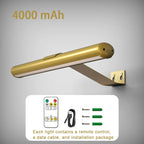 Wireless LED Wall Light for Artwork – Rechargeable Picture Lamp