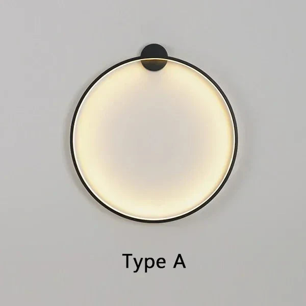 Modern Circular LED Wall Light