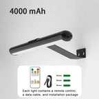 Wireless LED Wall Light for Artwork – Rechargeable Picture Lamp