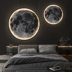 Decorative Wall-Mounted LED Moon Lamp