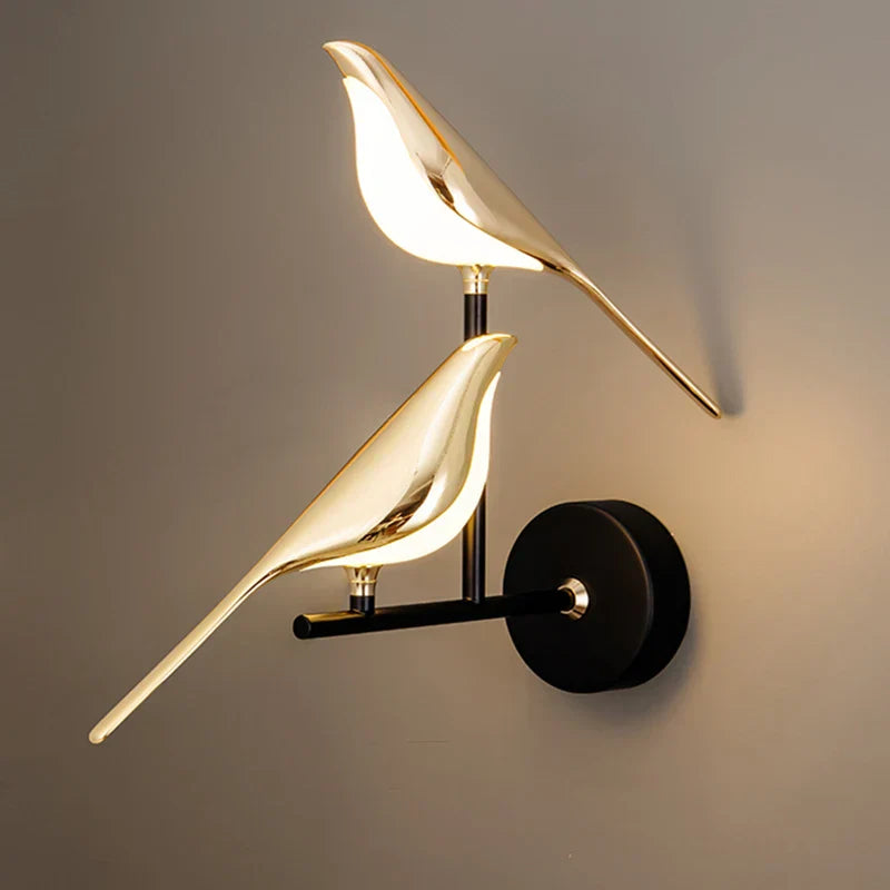 Modern Bird-Inspired LED Wall Light