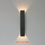 Modern Outdoor LED Wall Light – Up & Down Waterproof Facade Lamp