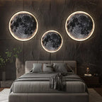 Decorative Wall-Mounted LED Moon Lamp