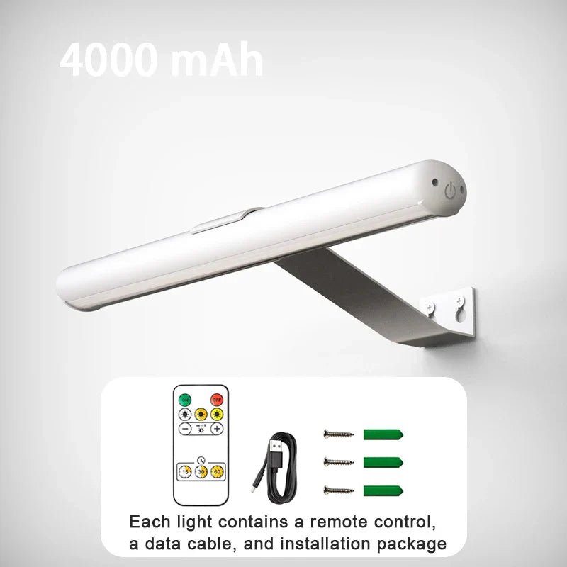 Wireless LED Wall Light for Artwork – Rechargeable Picture Lamp