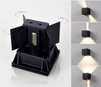 Modern Waterproof LED Wall Light – Cube-Shaped Sconce