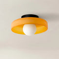 Modern Glass Ceiling Light with Minimalist Design