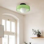 Modern Glass Ceiling Light with Minimalist Design