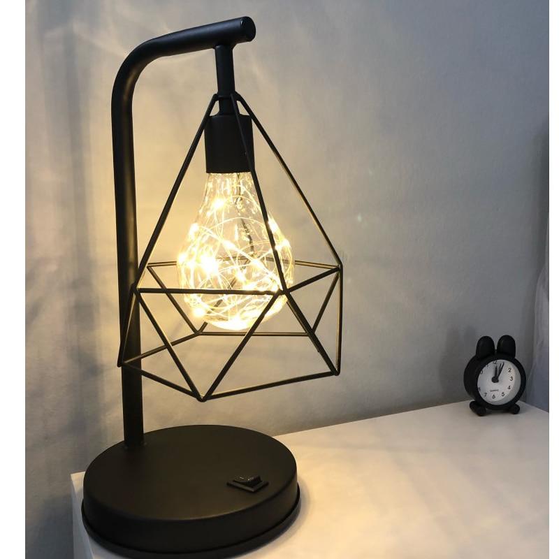 Retro Iron Lamp