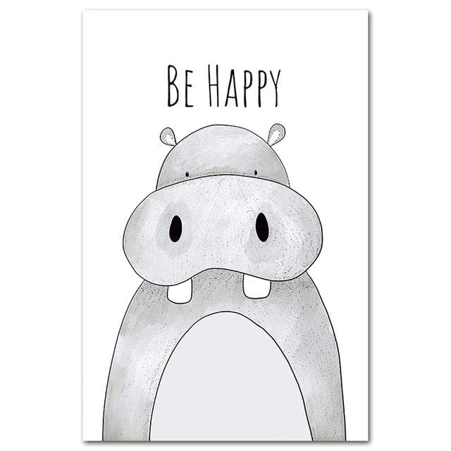 Be Happy Canvas