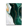 Green Wave Canvas