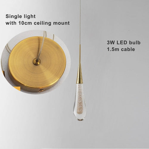 Drop Crystal Lights
