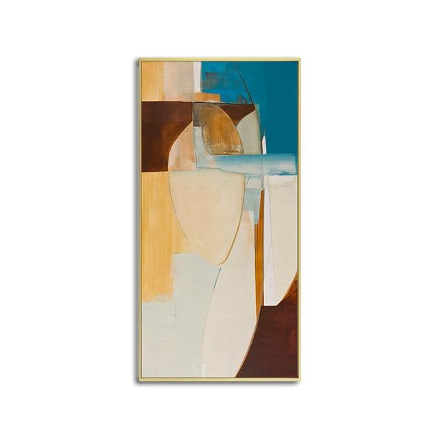 Geometric Abstract Canvas