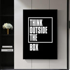 Think Outside The Box Canvas