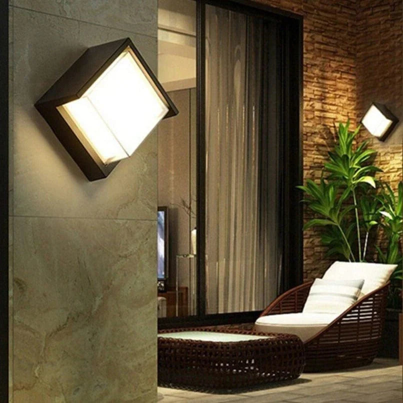 Outdoor Wall Light with Motion Sensor