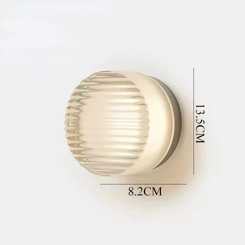 Modern Round LED Wall Light