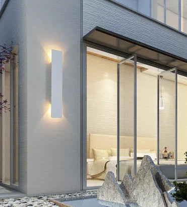Modern Outdoor LED Wall Light – Up & Down Waterproof Facade Lamp