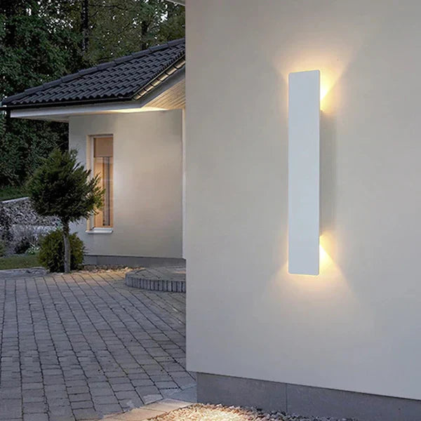 Modern Outdoor LED Wall Light – Up & Down Waterproof Facade Lamp