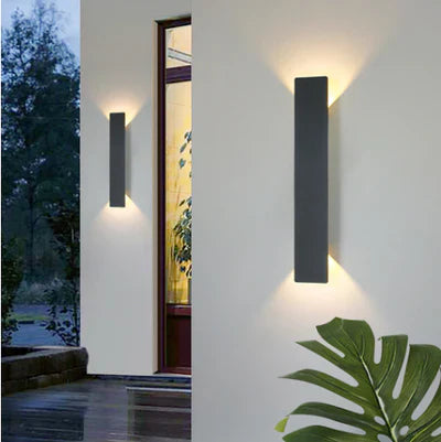 Modern Outdoor LED Wall Light – Up & Down Waterproof Facade Lamp