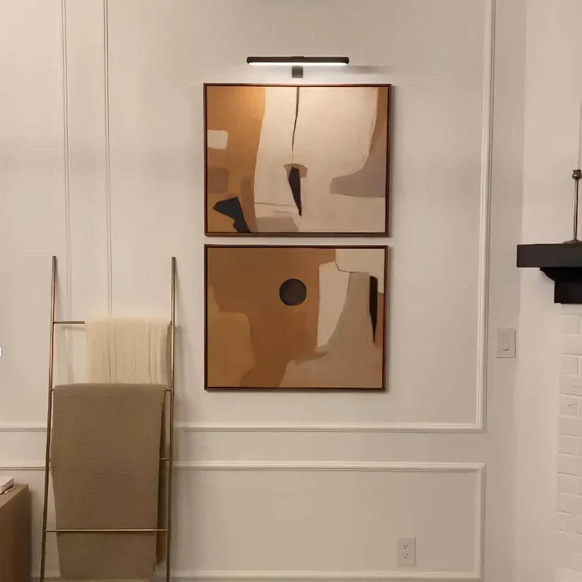 Wireless LED Wall Light for Artwork – Rechargeable Picture Lamp