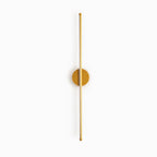 Modern LED Wall Light with Linear Design and Circular Accent – Contemporary Decorative Lighting