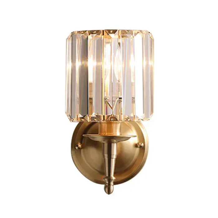 Elegant Crystal Wall Light – Glamour Style