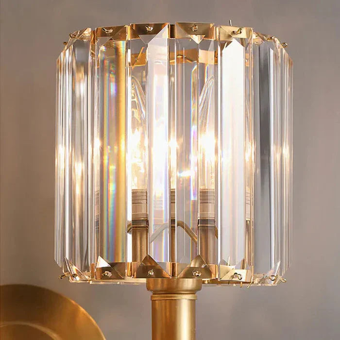 Elegant Crystal Wall Light – Glamour Style