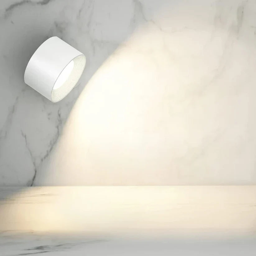 Wireless Detachable Wall Light – Rechargeable LED Lamp with 360° Rotation