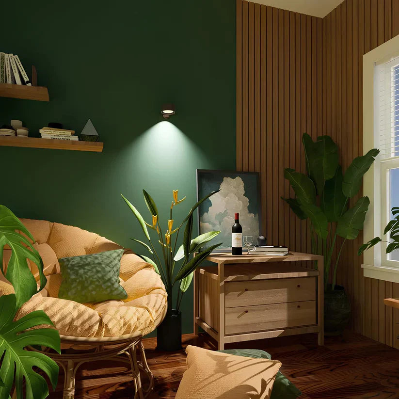 Wireless Detachable Wall Light – Rechargeable LED Lamp with 360° Rotation